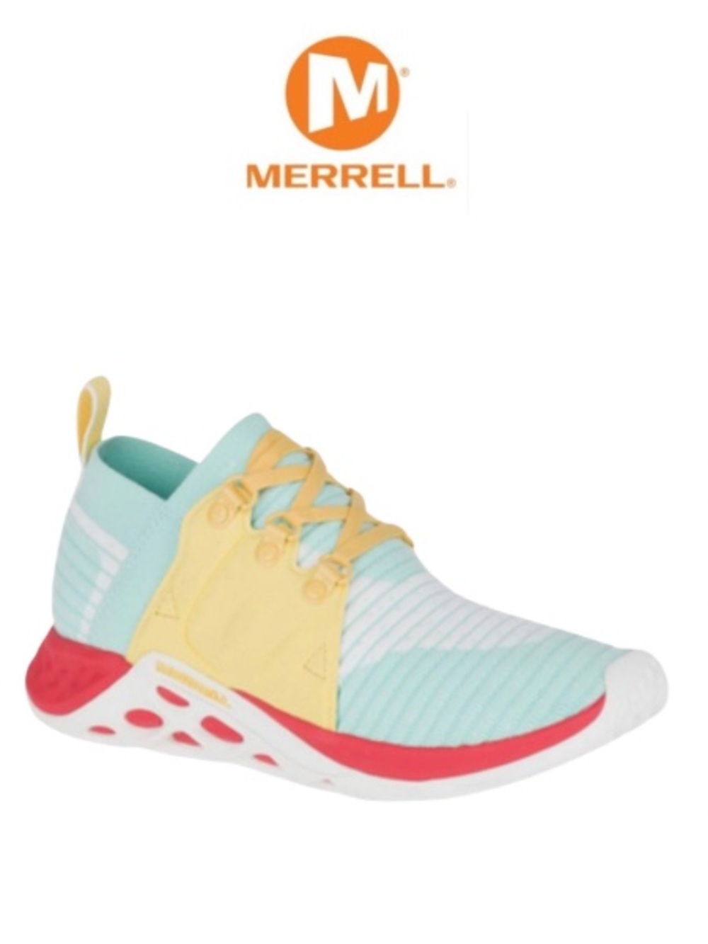 Merrell Teal and Pink Sneakers